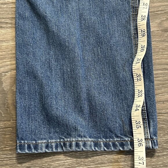 Carhartt Jeans 38x36 Elton Straight Leg 5 Pocket Denim 101496 Medium Wash - Picture 10 of 10